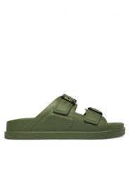 Blauer Klapki S6HOLLEY02/EVA Zielony. Zielone klapki i japonki męskie Blauer, ze skóry. Za 199.99 zł.