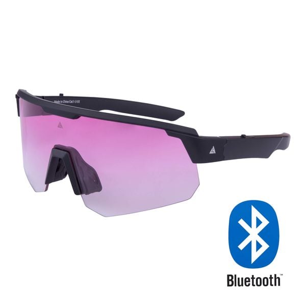 Fotochromowe okulary przeciwsłoneczne Bluetooth HYBRID BT. Czarne okulary przeciwsłoneczne damskie LACETO, z materiału. Za 425.00 zł.