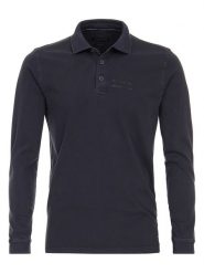 CASAMODA Koszulka polo w kolorze granatowym rozmiar: XXL. Niebieskie koszulki polo męskie CASAMODA, xxl, bez wzorów, z bawełny, bez ramiączek. Za 105.14 zł.