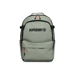 Plecak roboczy dla kobiet z plandeki Superdry. Zielone plecaki damskie Superdry., bez wzorów. Za 457.30 zł.