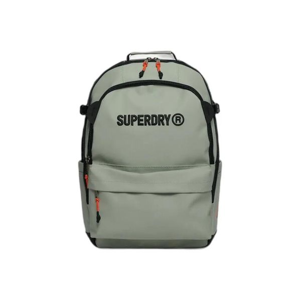 Plecak roboczy dla kobiet z plandeki Superdry. Zielone plecaki damskie Superdry., bez wzorów. Za 385.55 zł.