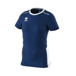 Koszulka damska Errea Konnor. Białe t-shirty damskie ERREA, l, z aplikacjami, z materiału, bez kołnierzyka. Za 143.99 zł.