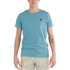 T-shirt męski Fundango Jaggy Strukturyzowany krótki rękaw. Zielone t-shirty męskie Fundango, m, bez wzorów, bez kołnierzyka. Za 99.00 zł.