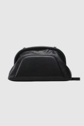 VALENTINO Czarna torebka Bikini Re Frame Bag. Czarne torebki klasyczne damskie Valentino by Mario Valentino, bez wzorów, bez dodatków. W wyprzedaży za 562.99 zł.