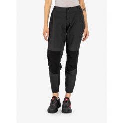 Spodnie rowerowe damskie Mons Royale Momentum Bike Pants. Czarne spodnie dresowe damskie Mons Royale, bez wzorów, sportowe. Za 571.99 zł.