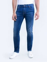 BIG STAR Dżinsy - Slim fit - w kolorze niebieskim rozmiar: W31/L32. Niebieskie jeansy męskie Big Star. Za 153.71 zł.