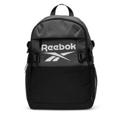 Plecak Reebok. Szare plecaki damskie Reebok, bez wzorów, sportowe. Za 129.99 zł.