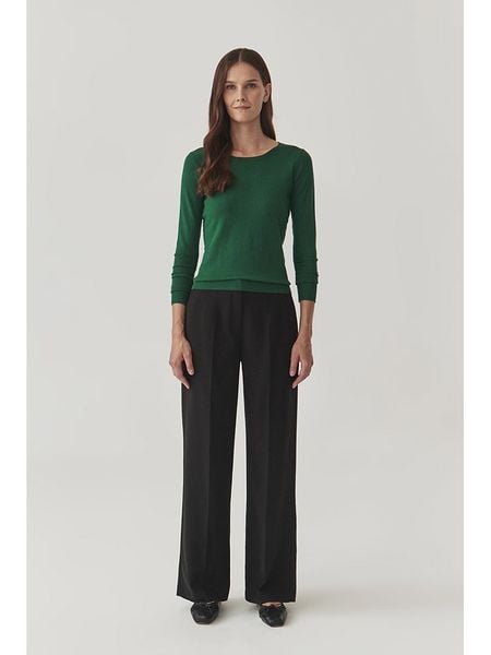 TATUUM Sweter w kolorze zielonym rozmiar: L. Zielone swetry klasyczne damskie Tatuum, l, bez kołnierzyka. Za 92.45 zł.