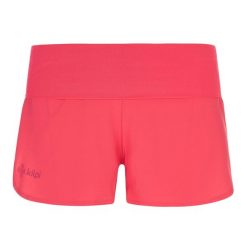 Spodenki damskie Kilpi ESTELI-W. Czerwone szorty damskie Kilpi, bez wzorów, sportowe. W wyprzedaży za 135.50 zł.