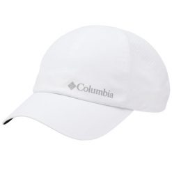 Czapka z daszkiem męska Silver Ridge IV Ball Cap. Białe czapki męskie Columbia, na lato, bez wzorów, z elastanu, sportowe. Za 119.99 zł.