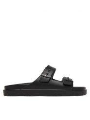 Tommy Hilfiger Klapki Light Adjustable FM0FM05757 Czarny. Czarne klapki i japonki męskie Tommy Hilfiger, z syntetyku. Za 209.99 zł.