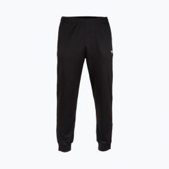 Spodnie VICTOR Team 3697. Czarne spodnie materiałowe męskie VICTOR, bez wzorów, z materiału, sportowe. Za 249.99 zł.
