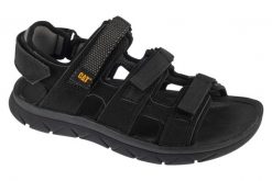 Sandały męskie, Cadent. Czarne sandały męskie CATerpillar, z materiału, bez zapięcia. Za 449.99 zł.