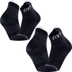 Skarpety do biegania dla doroslych Sidas Run Anatomic Ankle zestaw 2 par. Czarne skarpetki damskie SIDAS, bez wzorów, z elastanu. Za 149.00 zł.