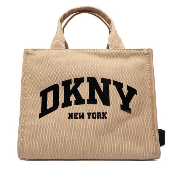 Torebka DKNY. Brązowe torebki klasyczne damskie DKNY, bez wzorów, bez dodatków. Za 529.99 zł.