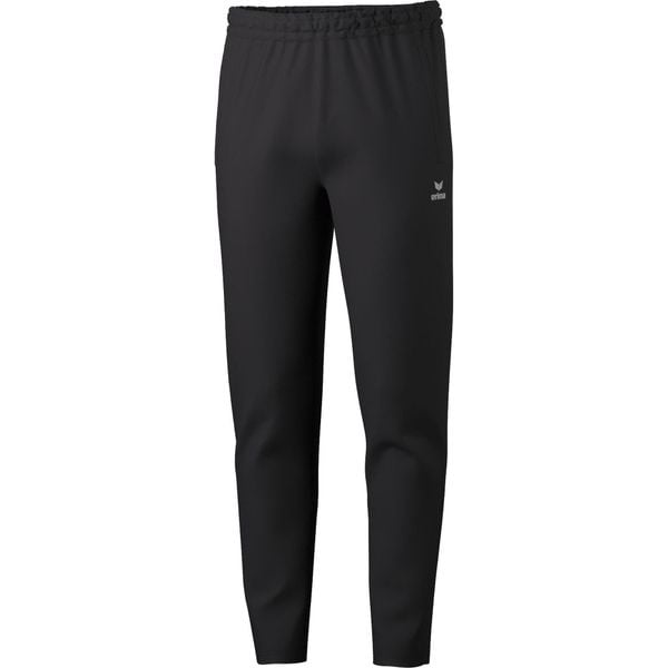 Spodnie reprezentacyjne Erima Miami 3.0. Czarne spodnie materiałowe męskie Erima, bez wzorów, sportowe. Za 186.00 zł.