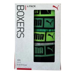 Bokserki męskie Puma BASIC PLACED LOGO ELASTIC 4-PACK 93866803 r M. Bokserki męskie Puma, bez wzorów, z bawełny. Za 202.43 zł.