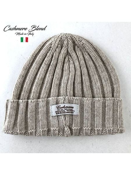 MILANO AMOUR Czapka w kolorze beżowym z dodatkiem kaszmiru rozmiar: onesize. Brązowe czapki zimowe damskie MILANO AMOUR, z kaszmiru. Za 117.45 zł.