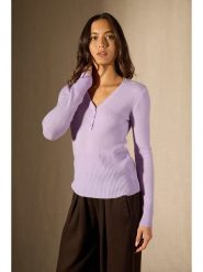 Perfect Cashmere Kaszmirowy sweter "Selene" w kolorze lawendowym rozmiar: L. Różowe swetry klasyczne damskie Perfect Cashmere, l, z kaszmiru, bez kołnierzyka. Za 272.31 zł.