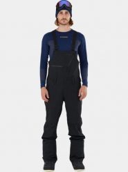 Spodnie Narciarskie Męskie Fundango Benton Bib. Brązowe spodnie materiałowe męskie Fundango, bez wzorów, z poliesteru. Za 499.00 zł.
