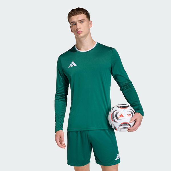 Koszulka Entrada26 Long Sleeve Jersey. Białe koszulki męskie z długim rękawem Adidas, xs, z dzianiny, bez ramiączek, do piłki nożnej, climacool (adidas). Za 99.95 zł.