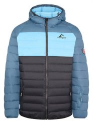 Westfjord Kurtka puchowa "Snaefell" w kolorze czarno-błękitno-niebieskim rozmiar: S. Czarne kurtki męskie Westfjord, na zimę, s, bez wzorów, z puchu, bez kaptura. Za 243.64 zł.
