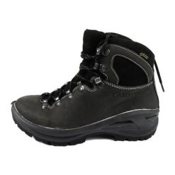 Buty Aku Tribute Ii Gtx 133024 czarne. Czarne buty trekkingowe męskie z gore-texu, bez zapięcia, trekkingowe, gore-tex. Za 978.14 zł.