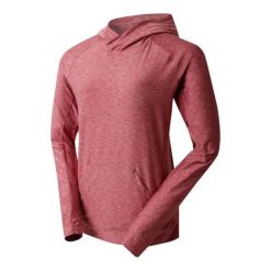 Bluza damska z kapturem Dare 2B Sprint City. Czerwone kurtki do biegania damskie Dare 2b, bez wzorów, z elastanu, z kapturem. Za 164.00 zł.