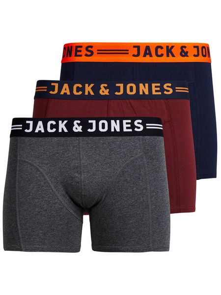 Jack & Jones Komplet bokserek Lichfield 12113943 Kolorowy. Bokserki męskie Jack & Jones, bez wzorów, z bawełny. Za 119.99 zł.