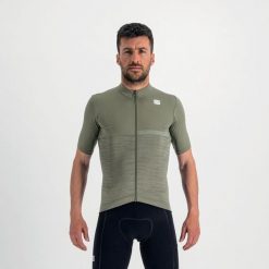 Koszulka rowerowa męska Sportful Giara. Zielone t-shirty sportowe męskie SPORTFUL, l, bez ramiączek, rowerowe. W wyprzedaży za 326.20 zł.