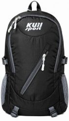 Plecak turystyczny Mountains 35 L. Czarne plecaki damskie KUBISPORT, bez wzorów, z materiału, eleganckie. Za 91.00 zł.