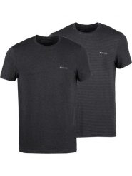 T-shirt męski Columbia 2Pp Performance Cotton Stretch z krótkim rękawem. Niebieskie t-shirty męskie Columbia, l, bez wzorów, z bawełny, bez kołnierzyka. Za 176.00 zł.