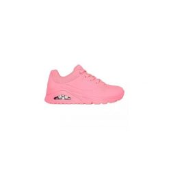Tenisówki Skechers Model Uno -stand On Air Kolor Rose. Czerwone trampki i tenisówki damskie Skechers, bez wzorów, z materiału. Za 299.00 zł.