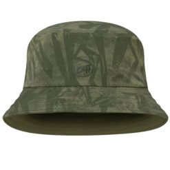 Kapelusz turystyczny unisex Buff Adventure Bucket Hat. Zielone kapelusze damskie Buff, bez wzorów, z elastanu. W wyprzedaży za 127.43 zł.