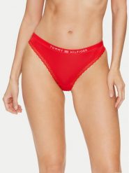 Tommy Hilfiger Figi klasyczne UW0UW04183 Czerwony. Czerwone figi damskie Tommy Hilfiger, xs, bez wzorów, z syntetyku. Za 139.99 zł.