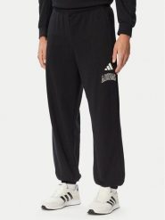 Adidas Spodnie dresowe Seasonal Essentials Collegiate French Terry Cuffed KF4264 Czarny Regular Fit. Czarne spodnie dresowe męskie Adidas, bez wzorów, z bawełny. Za 239.99 zł.