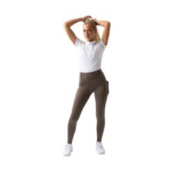 Damskie legginsy jeździeckie Horze Dea. Brązowe legginsy damskie HORZE, l, bez wzorów, z materiału. Za 175.00 zł.