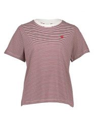 JDY Koszulka w kolorze czerwono-białym rozmiar: M. Czerwone t-shirty damskie JDY, m, bez wzorów, z bawełny, bez kołnierzyka. Za 43.99 zł.