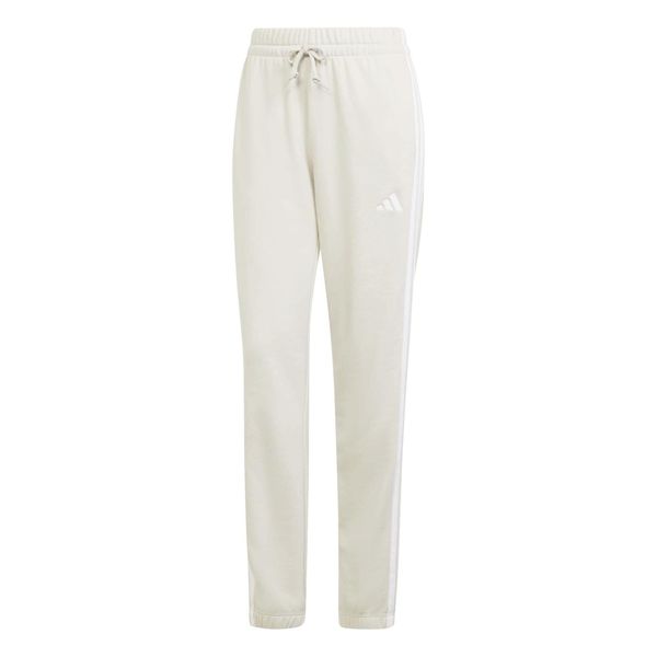 Spodnie Adidas Sport W 3S Ft Cf Pt Damskie. Brązowe spodnie materiałowe damskie Adidas, l, z bawełny, do biegania. Za 248.40 zł.