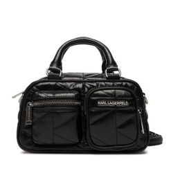 Torebka KARL LAGERFELD. Czarne torebki klasyczne damskie Karl Lagerfeld, bez wzorów, bez dodatków. Za 1,499.00 zł.