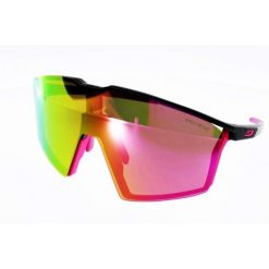 Okulary rowerowe Julbo Edge - czarno różowy | Spectron cat 3. Czarne okulary przeciwsłoneczne męskie JULBO, ze lnu. Za 465.89 zł.