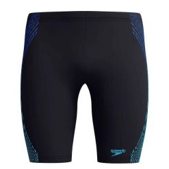 Męskie Spodenki Kąpielowe Tech Panel Jammer. Niebieskie kąpielówki męskie Speedo, m, bez wzorów. Za 194.99 zł.