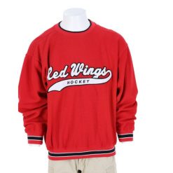 Second life - Męski sweter NHL Detroit Red Wings - Stan bardzo dobry. Czerwone swetry męskie Starter, m, bez wzorów, bez kołnierzyka. Za 149.06 zł.