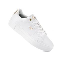 Damskie buty sneakersy sportowe ekoskóra białe GAP PORTLAND. Białe buty sportowe na co dzień damskie GAP, bez wzorów. Za 199.00 zł.