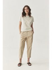 TATUUM Koszulka w kolorze biało-czarnym rozmiar: XXL. Białe t-shirty damskie Tatuum, xxl, bez wzorów, z bawełny, bez kołnierzyka. Za 79.77 zł.