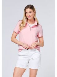 Polo Sylt Koszulka polo w kolorze jasnoróżowym rozmiar: M. Różowe bluzki damskie Polo Sylt, m, bez wzorów, bez kołnierzyka, bez ramiączek. Za 122.67 zł.