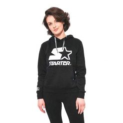 Damska Bluza Z Logo. Czarne bluzy bez kaptura damskie Starter. Za 251.99 zł.