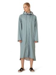 Ilse Jacobsen Płaszcz przeciwdeszczowy w kolorze błękitnym rozmiar: 38. Niebieskie kurtki przeciwdeszczowe damskie Ilse Jacobsen, bez wzorów, sportowe. Za 213.18 zł.