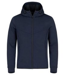 Clique Kurtka z kapturem Hayden z tkaniny air-layer Dark Navy. Niebieskie kurtki męskie CLIQUE, m, bez wzorów, z tkaniny, z kapturem. Za 248.98 zł.