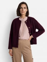 Gant kurtka wełniana z domieszką kaszmiru Kobiety Wełna czerwony, XS. Czerwone kurtki damskie Gant, xs, bez wzorów, z kaszmiru, bez kaptura. Za 2,099.95 zł.